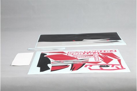 Decal Sheet Red Futura