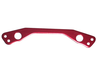 GV MV30751R SERVO SAVER STEERING PLATE 3MM - RED