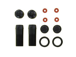 GV V213802BL V2 SHOCK BODY <L=22.6MM> (BLACK COLOR. 2PCS)