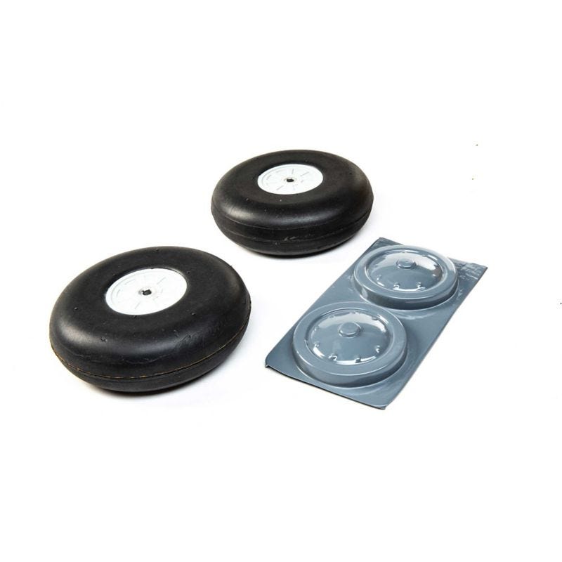 Hangar 9 Main Wheels, 5in, Ki-43 60cc