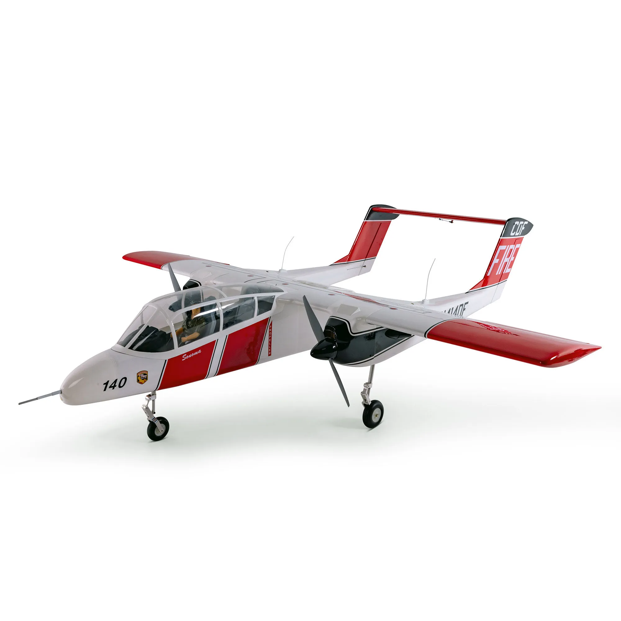 Hangar 9 OV-10 Bronco 20cc 84" RC Plane, ARF with Retract Set, HAN5055