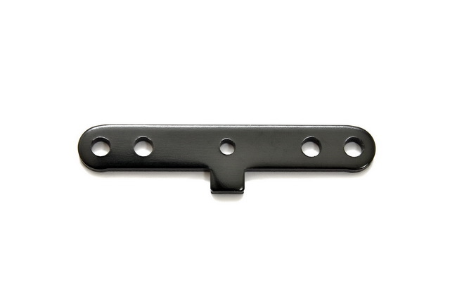 Front Lower Alum Suspension Plate, Black