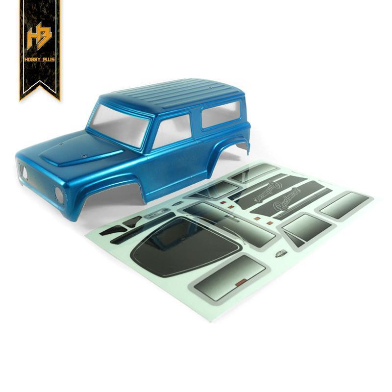 Hobby Plus 240145 RUSHMORE Lexan Body (Metalic Cyan)