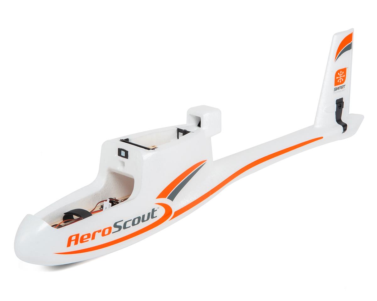 Hobbyzone Fuselage with Elevator and Rudder Servos, AeroScout