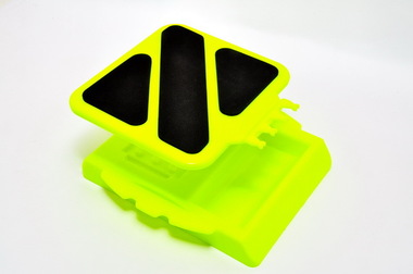 Car Stand Yellow