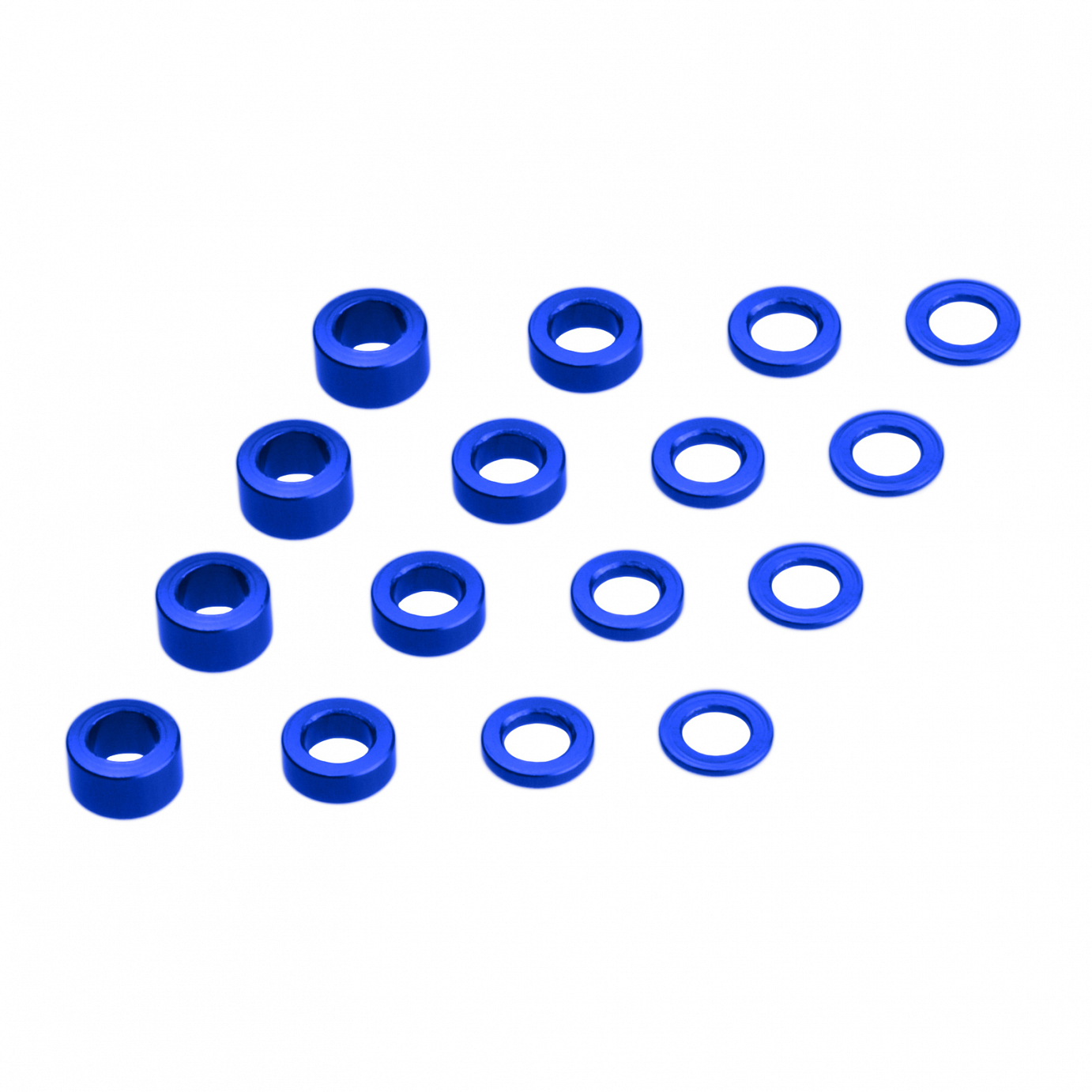 JConcepts - metric washer set (.5, 1,2 and 3mm thickness) 16pc.