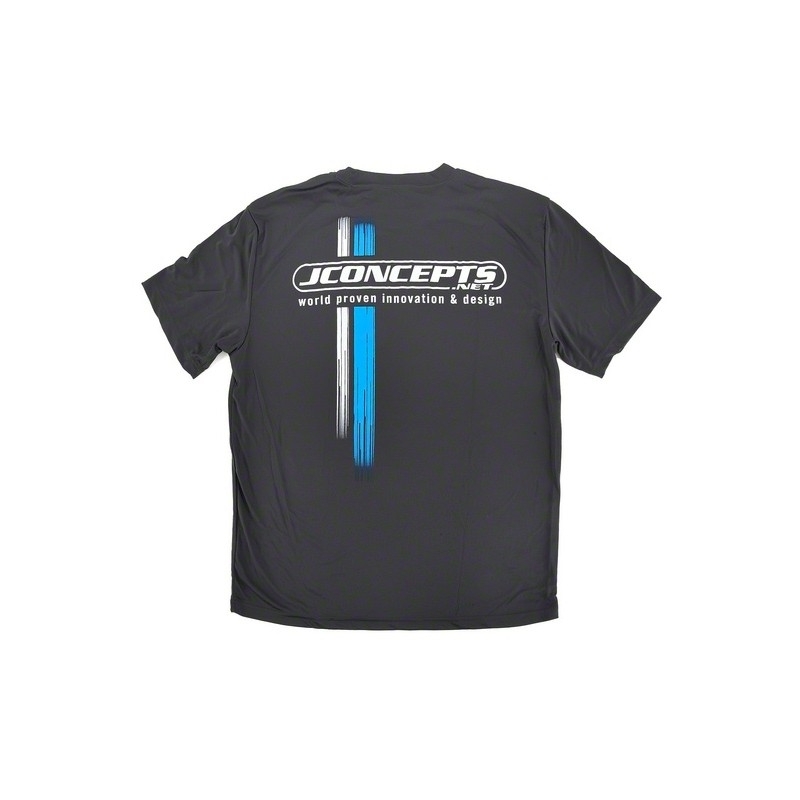 Racing Stripes, moisture wicking T-shirt