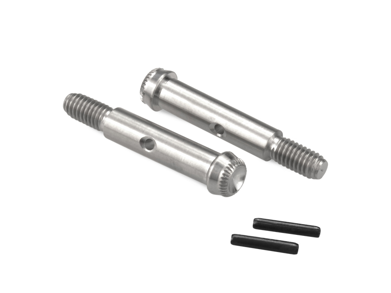 Titanium Knurl Tip Front Axle T5M