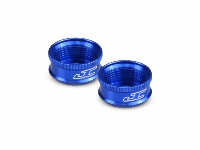 JConcepts - Fin, VCS shock bottom cap - blue