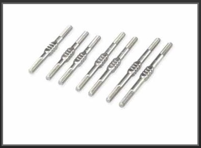 Yokomo YZ4-SF Fin Titanium turnbuckle set - 7pc.