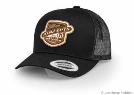 JConcepts - Heritage 21 hat - round bill, mesh, snap-back design