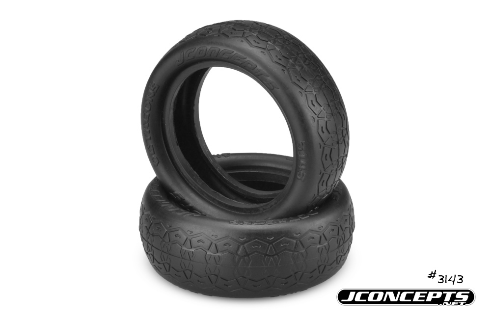 JConcepts Octagons - black compound (fits 2.2" buggy front wheel