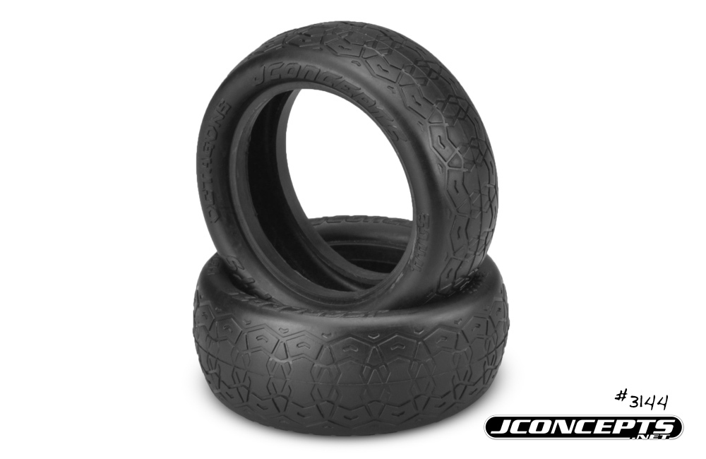 JConcepts Octagons - black compound (fits 2.2" 4wd buggy front w