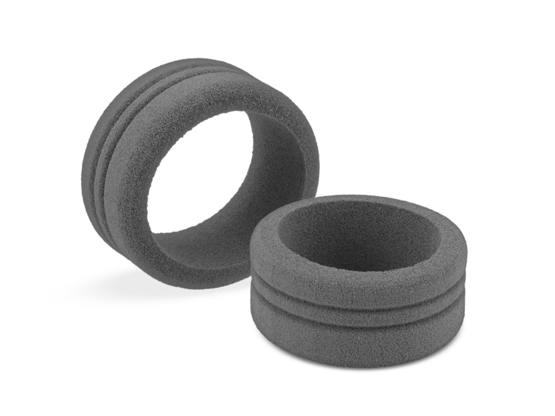 Dirt-Tech - foam grip, gray - 2pc. (Fits - Sanwa, Futaba, KO and