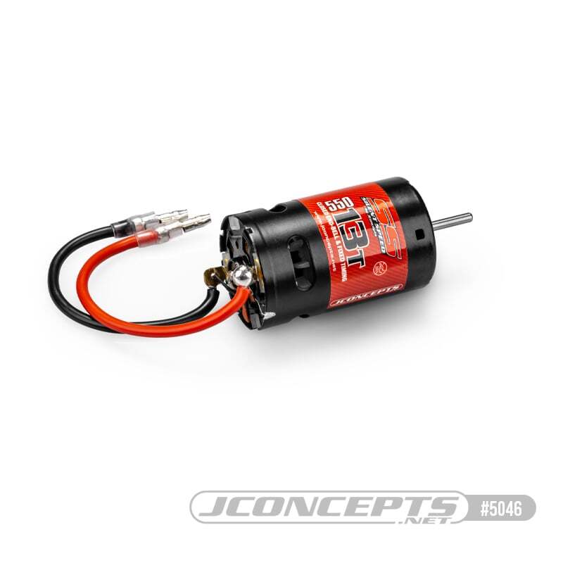 JConcepts Silent Speed, 550 13T, Brushed Fixed End Bell Competition Motor