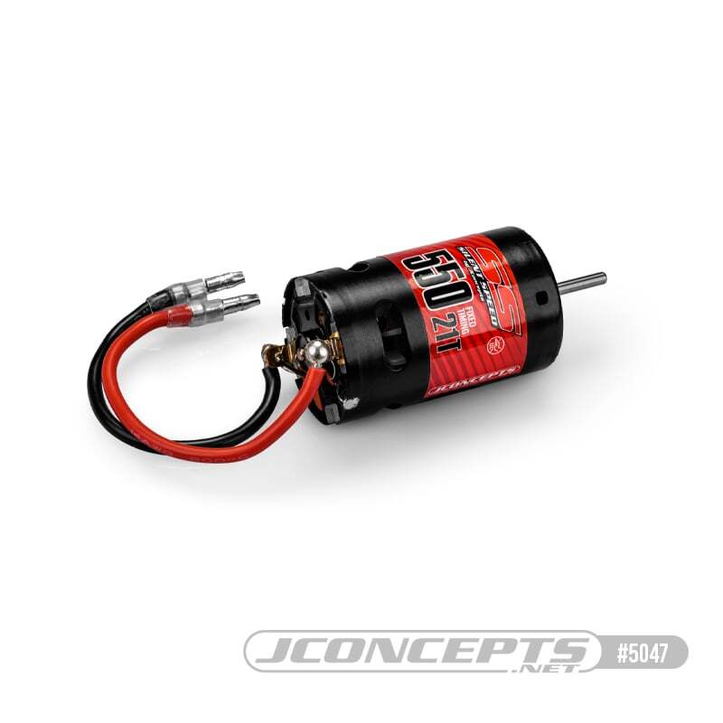 JConcepts Silent Speed, 550 21T, Brushed Fixed End Bell Competition Motor