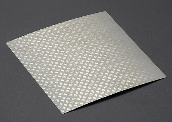 KILLERBODY STAINLESS STEEL MODIFIED CHEQUER PLATE SILVER