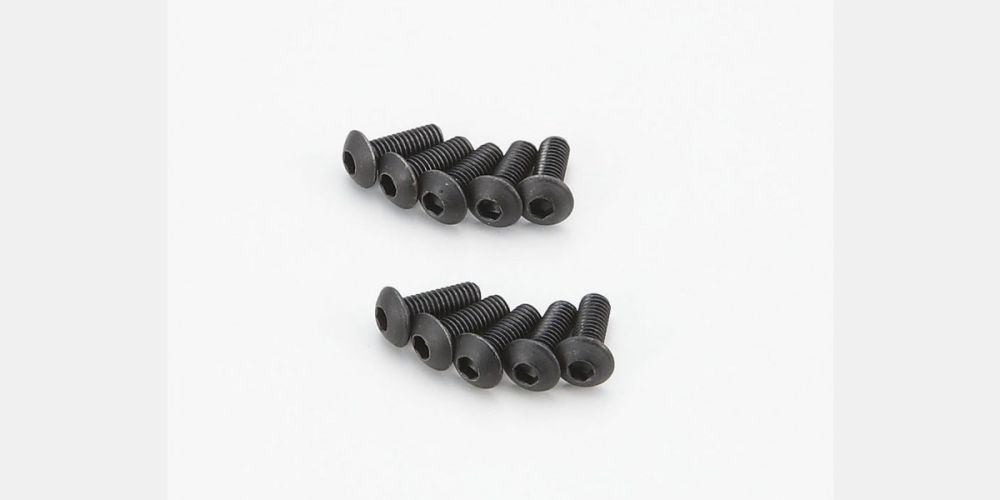 Kyosho 1-S13008H Button Screw(Hex/M3x8/10pcs)