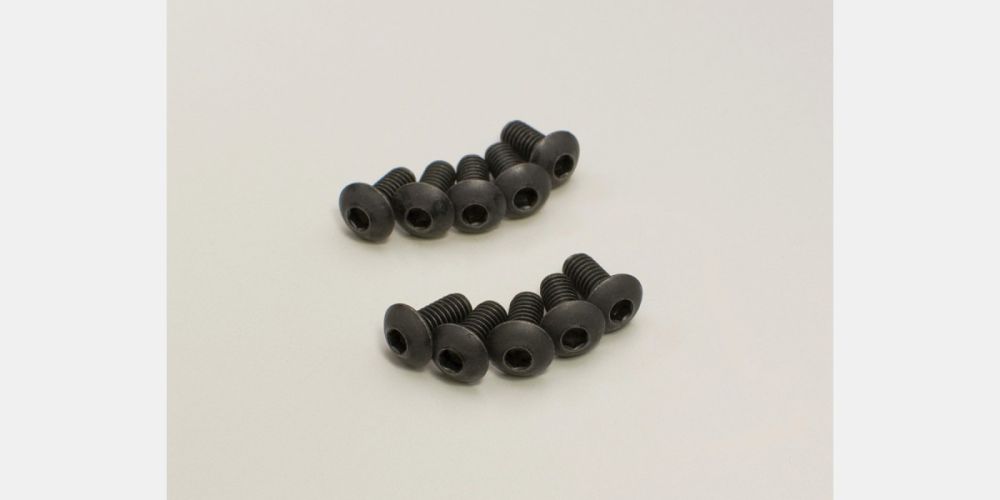 Kyosho 1-S14010H Button Screw(Hex/M4x10/10pcs)