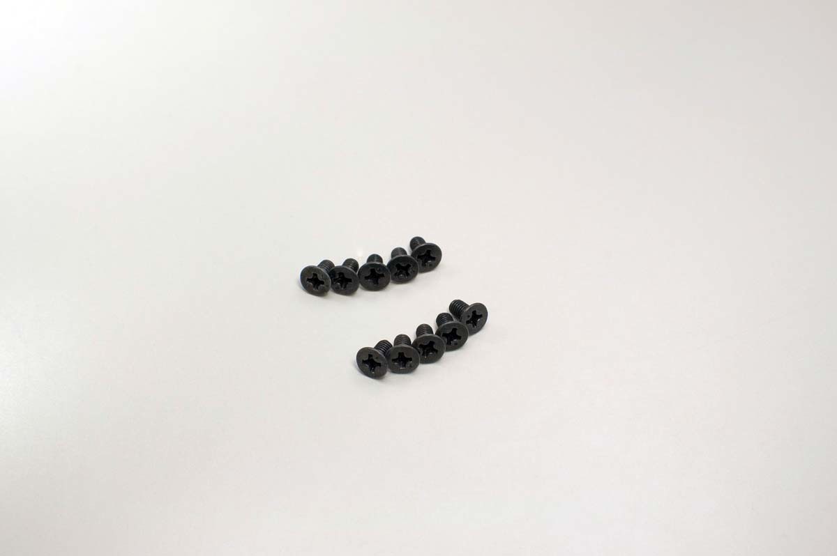 Kyosho 1-S33006 Flat Head Screw(M3x6/10pcs)