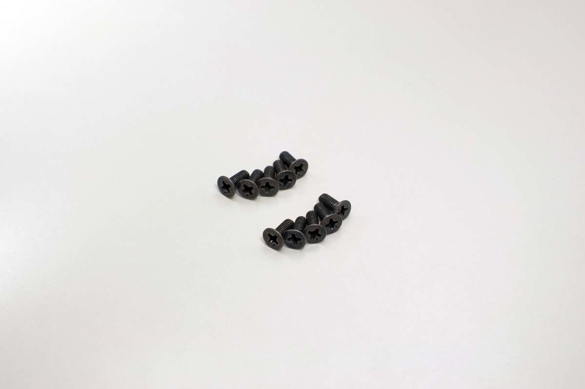 Kyosho 1-S33008 Flat Head Screw(M3x8/10pcs)