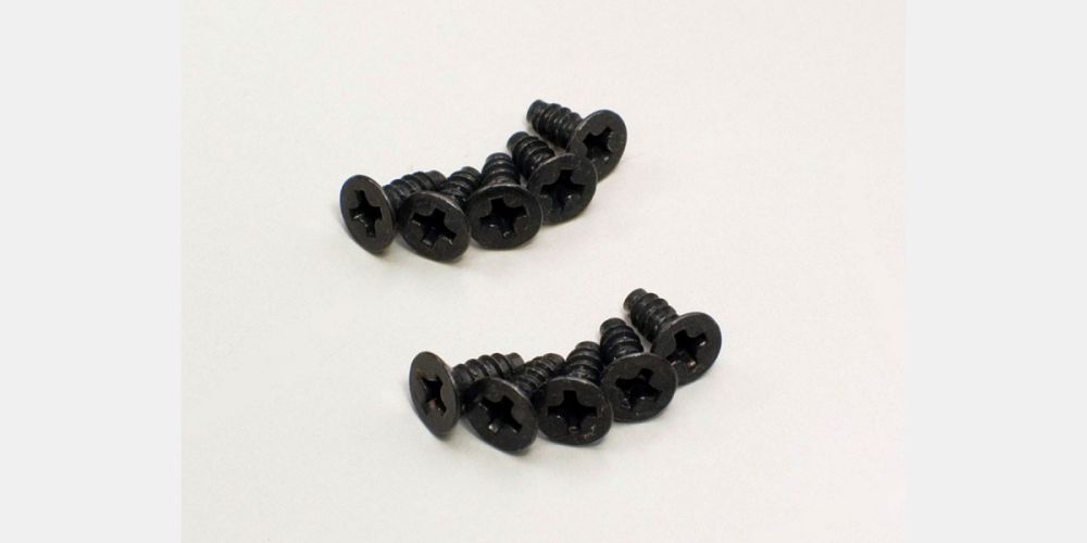 Kyosho 1-S33010TP TP Flat Head Screw(M3x10/10pcs)