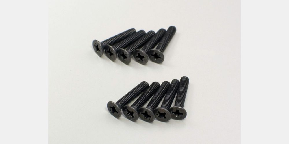 Kyosho 1-S33016 Flat Head Screw(M3x16/10pcs)