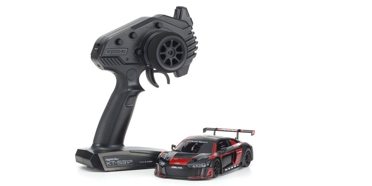 Kyosho MINI-Z RWD MR-03 Readyset Audi R8 LMS 2016 ?Black/Red?