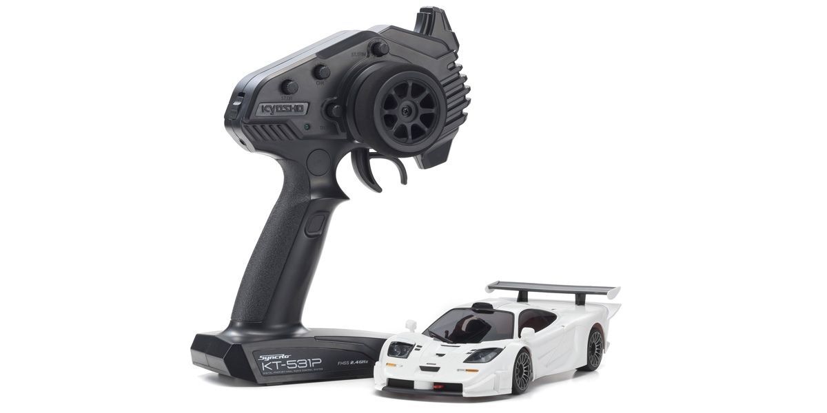 Kyosho MR03 RWD r/s McLaren F1 GTR White RWD