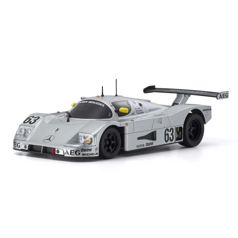 Kyosho 32353S MINI-Z Sauber Mercedes C 9 No. 62 LM 1988 RWD MR-03 Readyset RC Ca