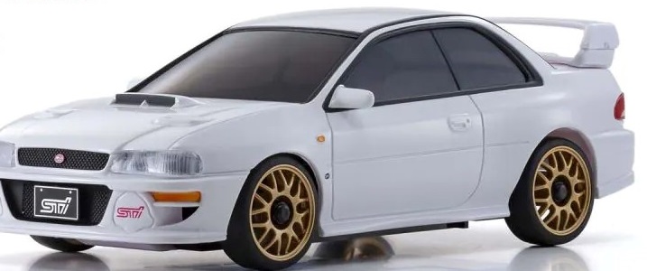 Kyosho MINI-Z AWD MA-020 Readyset Subaru Impreza STi 22B White