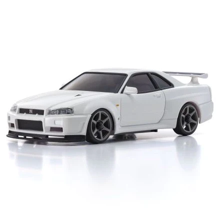 Mini-Z AWD Readyset Nissan Skyline R34 GT-R V Spec II Nur White