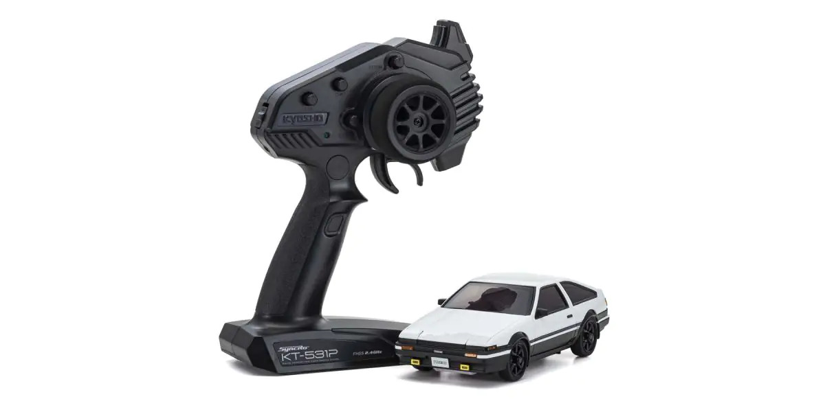 Kyosho MINI-Z AWD MA-020 Readyset Toyota Sprinter Trueno AE86 White/Black [32635