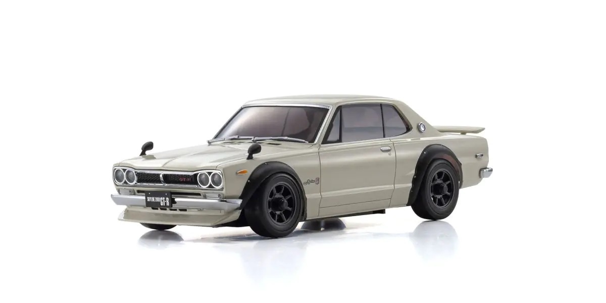 Kyosho MINI-Z AWD MA-020 Readyset Nissan Skyline 2000GT-R KPGC10 White [32636W]