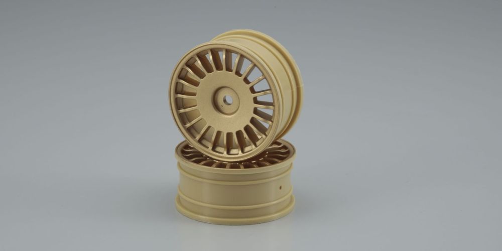 Kyosho 92016GL Wheel(IMPREZA/24mm/GOLD)2pcs