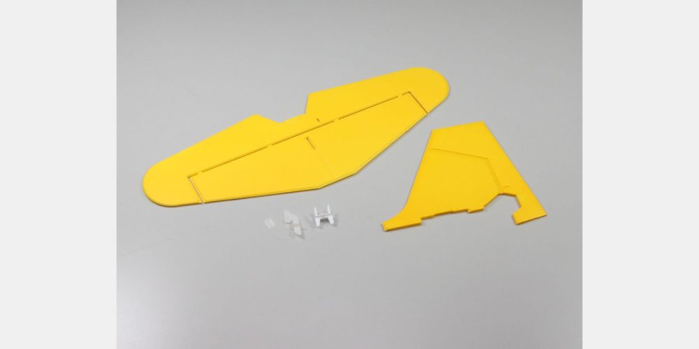 Kyosho A0656-13Y TAIL WING SET YELLOW SUPER DECATHLON