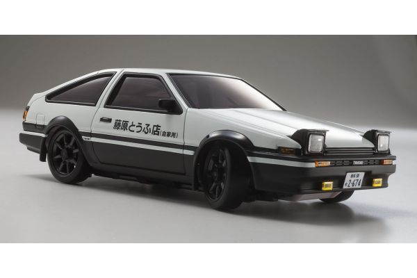 Kyosho ASC MA-020 Initial D Toyota Sprinter Trueno AE86 White