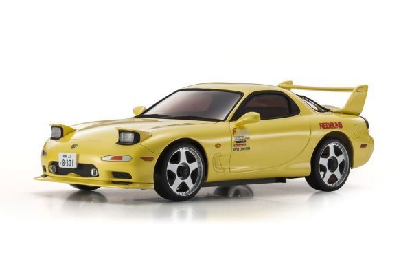 Kyosho ASC MA-020 Initial D Mazda RX-7 FD3S Yellow