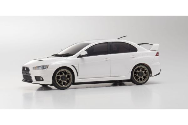 Kyosho ASC MA-020 MITSUBISHI LANCER EVOLUTION X Pearl White