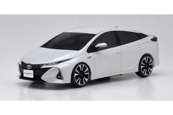 Kyosho ASC MA-03F Toyota Prius PHV White Pearl Crystal Shine