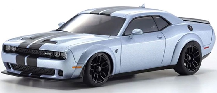 Kyosho ASC Dodge Challenger SRT Silver Mini-Z Body Set