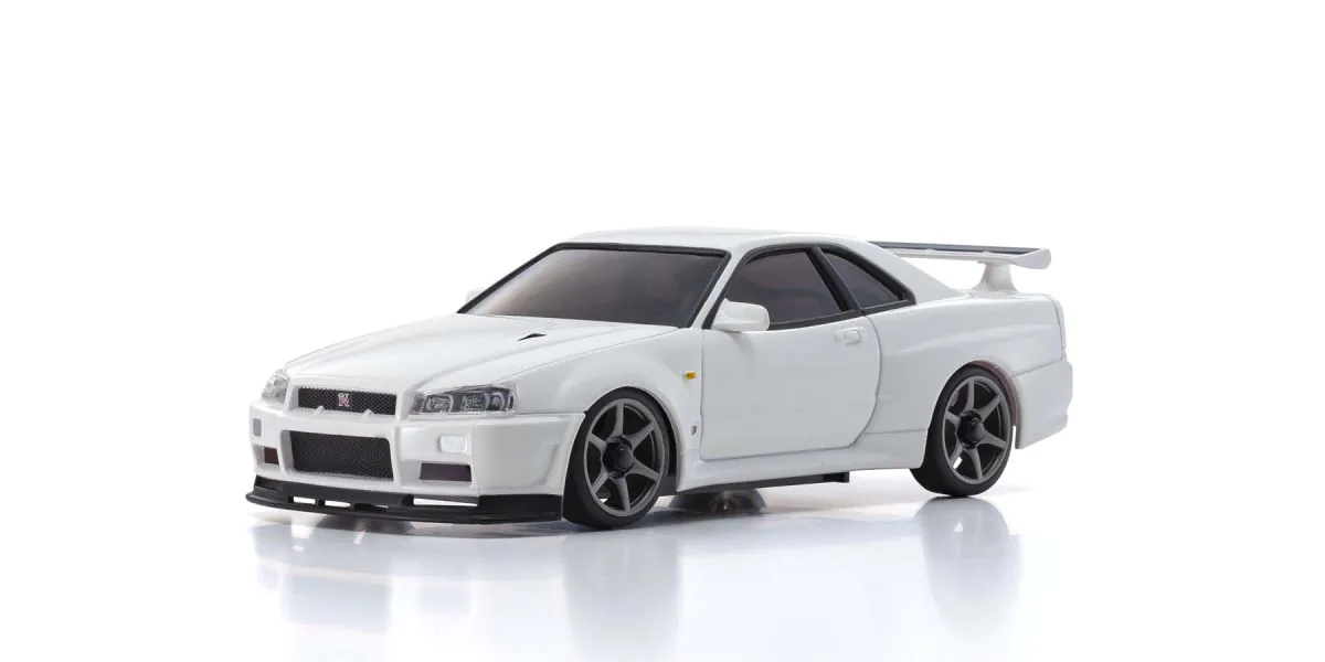 Kyosho ASC MA-020 Nissan Skyline GT-R V.spec II Nur (R34) White