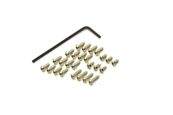 Kyosho Button HEX Screw Set(MR-03/Nickel)