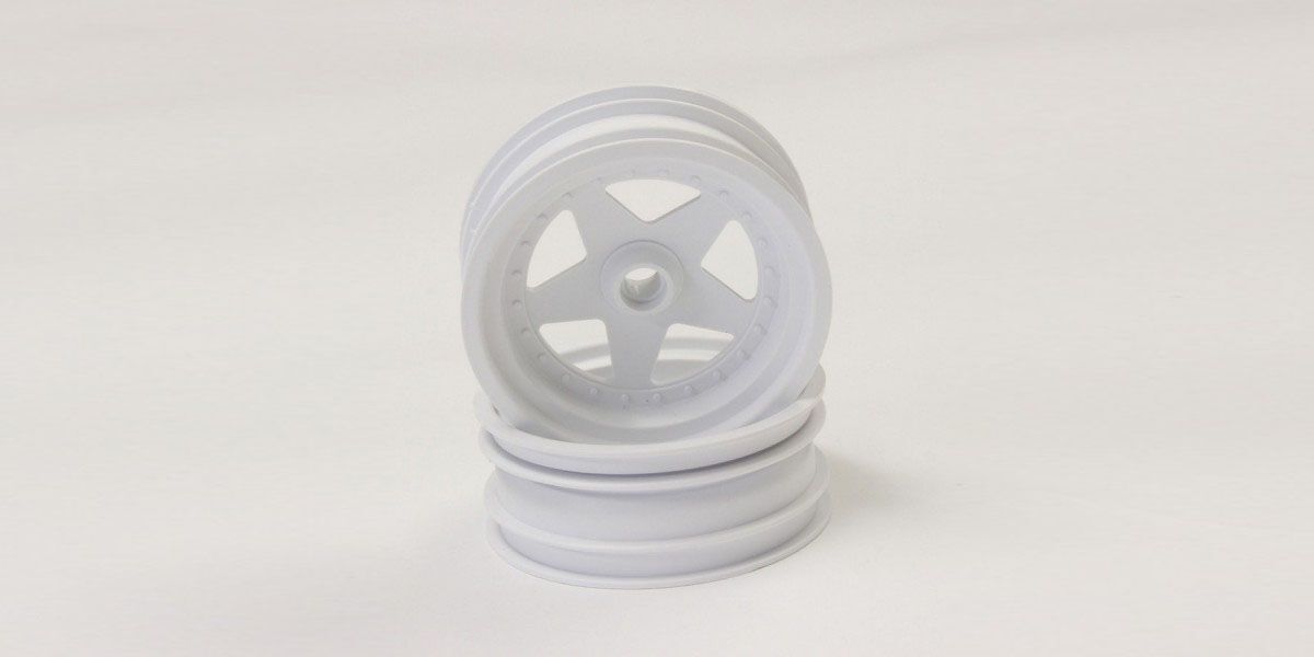 Kyosho 2.2 Front Wheel (2p/White/Scorpion 2014)