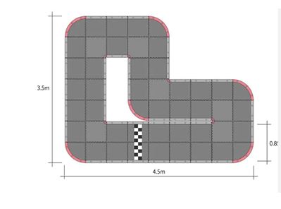 Kyosho Mini-Z Grand Prix Circuit 50 Short (48 mats)