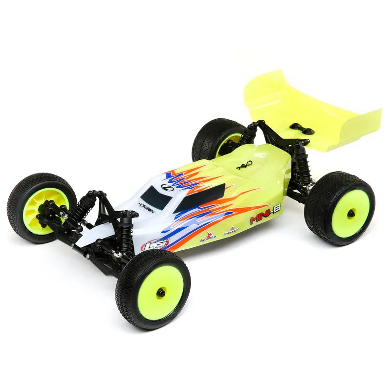 Losi Mini-B 1/16 2wd Buggy RTR, Yellow