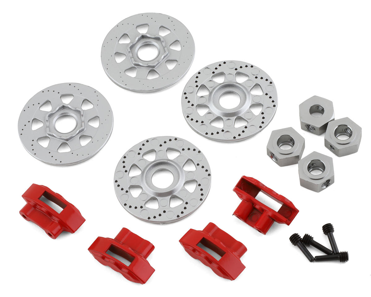 Losi Brake Set with Wheel Hex and Pin, 4pcs, RZR Rey