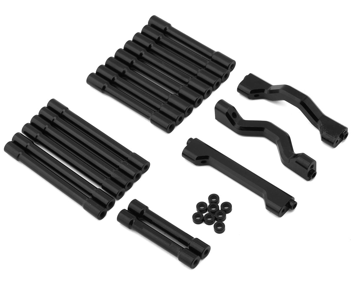 Losi Black Aluminium Crossbar Brace and Spacer Set, LMT, Tuned L