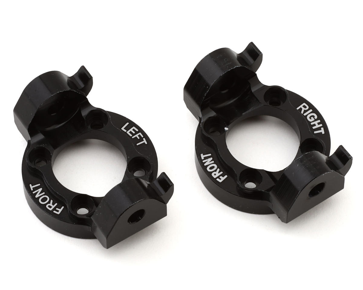 Losi Black Aluminium 5 Deg Spindle Carrier Pair, LMT, Tuned LMT