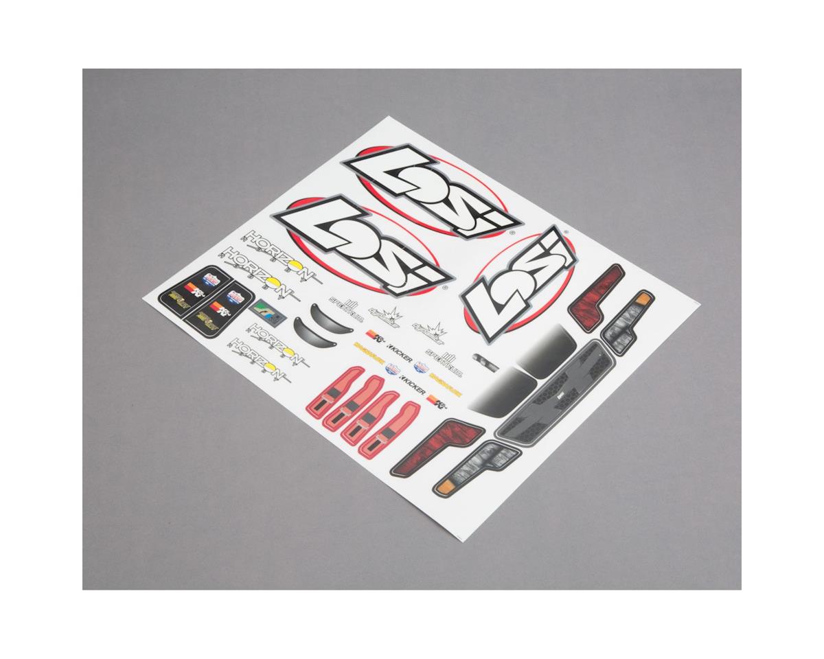 Losi Baja Rey Sticker Sheet